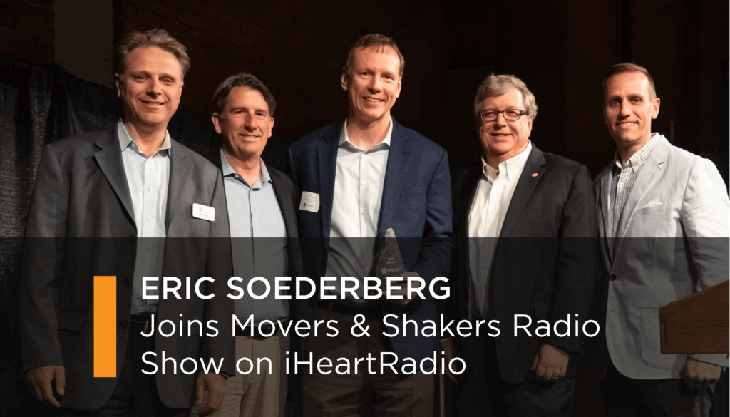 Eric Soederberg, Sunrise Labs President & CEO, joins Movers & Shakers Radio Show on iHeartRadio